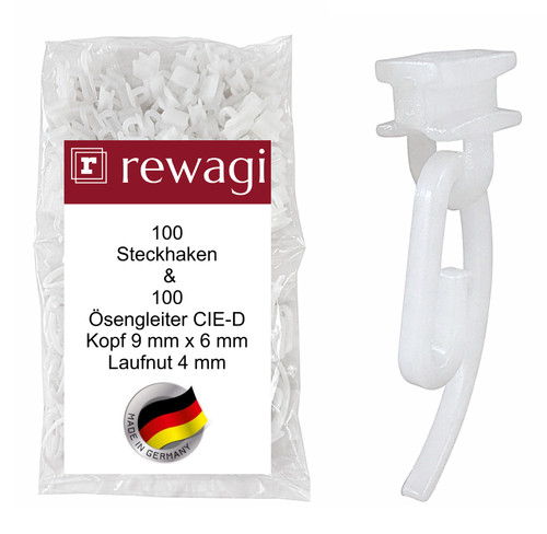 Rewagi 200 gardinenhaken - rewagi, x