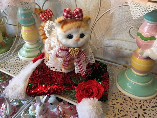 Deko plüsch katze simulation - ,