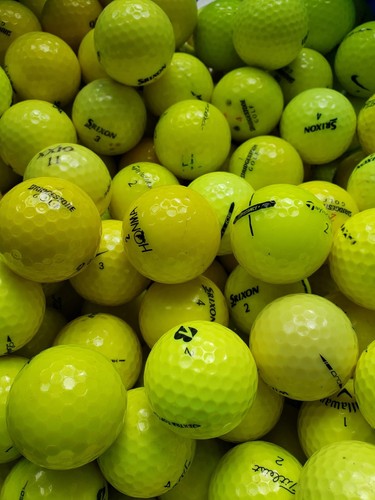 100 golfbälle gelb - golfbÄlle,