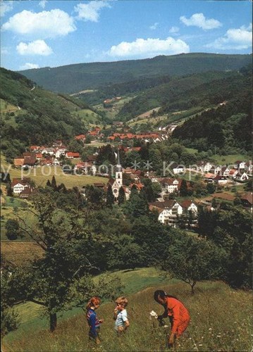 Nordrach ortsansicht - nordrach,