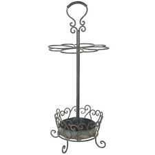 B-WARE Schirmständer Clayre & Eef Ø 30x68  cm shabby grau  Schirm  Eisen 5Y0026