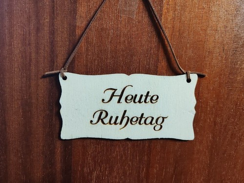 Türschild heute geschlossen - türschild,