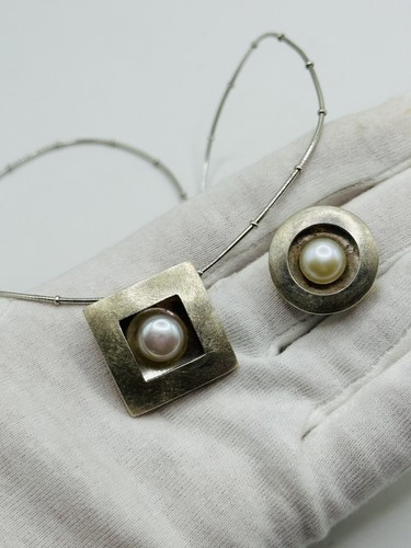Vintage silber set ring - vintage,