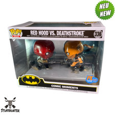 Funko POP! Red Hood VS Deathstroke # 336 - Comic Moments Exklusiv - Neu