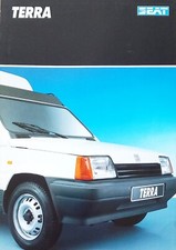 Seat Terra + Preisliste 1990