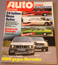 Auto Zeitung 18/1982 BMW 635