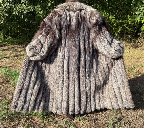 Fuchsmantel pelzmantel pelz - pelzmantel,