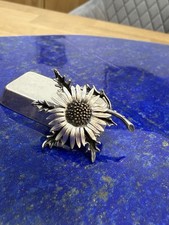 Silberdistel-Brosche, 925