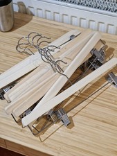 10x IKEA BUMERANG Holzbügel