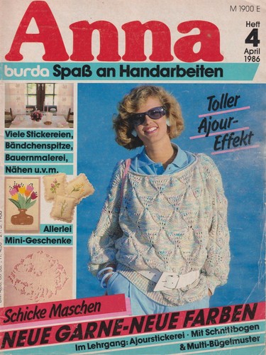 Anna heft von 1986 mit - von,