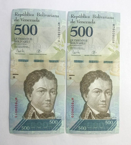Banknote venezuela x 500 - banknote,