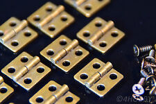 10 Antik-Mini-Scharniere