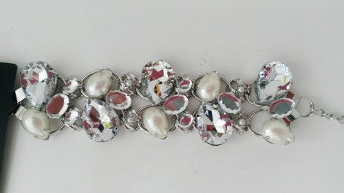 Brautschmuck strassarmband - brautschmuck,