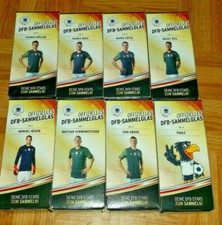 Offizielle DFB GLAS-KOLLEKTION mit Weltmeistern Fußball Sammelgläser 8 Gläser xx