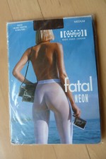Wolford Fatal Neon Strumpfhose Pantyhose Medium M coca NEW  Newton 18062