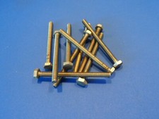 Maschinenschraube M4x50 Messing metrisch Sechskantschraube M 4 x 50 DIN 933 Ms