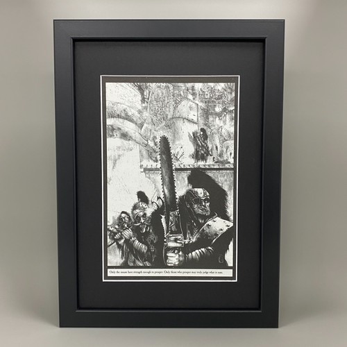 Necromunda gerahmte kunst - necromunda,