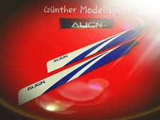 Align 325 Carbon Rotorblätter, blau, Hd320F Günther Modellsport