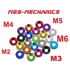 8 Stück Alu Unterlegscheiben