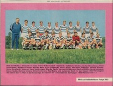 Mickys Fußballalbum 303: MSV Duisburg (Mannschaftsfoto) Z 1-