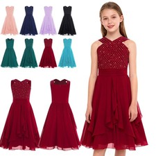 Mädchen Elegant Chiffon