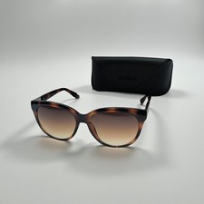 GUESS Damen Sonnenbrille braun-schwarz Havanna UV400 Etui & Putztuch gratis
