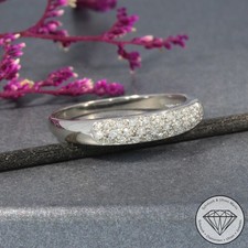 Wert 1000 € Diamant Ring (ca. 0,31 carat) 585 14 Karat Weiß Gold xxyy