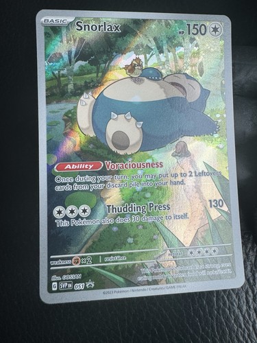 Pokémon snorlax svp 051 - pokémon,