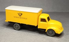 Wiking  Magirus 3500 alter Postwagen, AH offen, Chassis schwarz nur 1965