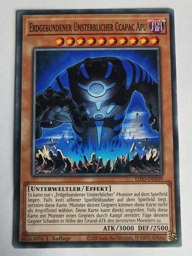 Erdgebundener - yu-gi-oh!,