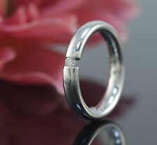 Brillant Spann Ring in 585er / 14 Karat Weiß Gold Wert 1.300€ XXYY