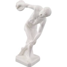14,3cm Alabaster Figur