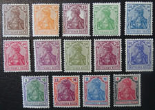 Deutsches Reich Mi 140-153 **