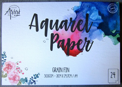 Aquarellblock a4 300 - aquarellblock, bl
