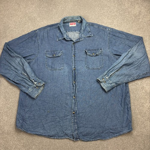 Wrangler jeanshemd erwachsene - jeanshemd,