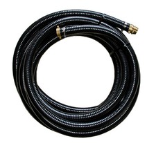 Abwasserschlauch Wohnwagen Camping Spiralschlauch Ablauf schwarz ø 25mm 1" - 10m