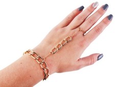 Handkette Kette Armband Ring