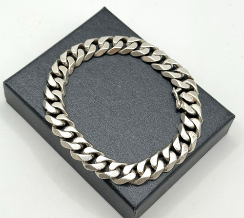 925 silber panzerarmband - 925,