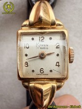 Art Deco Damenuhr 750 Gold