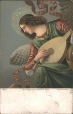 Art Angel Playing the Viola by