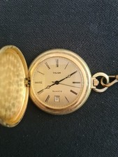Favor Quartz Taschenuhr Vintage Läuft