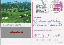 (191) Bildpostkarte - Aschau im Chiemgau - gestempelt