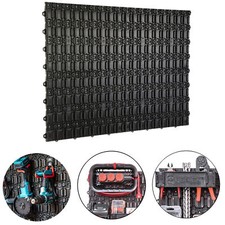 4 er Set Wandregal Wandpaneel Werkstatttafel Werkzeugtafel hängend 102x76 cm 