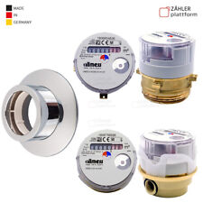 Allmess Wasserzähler Messkapsel Unterputz A34 IST Warm Kalt Chrom Eichung 2025