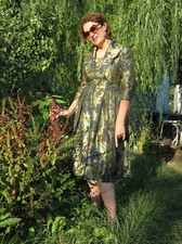 Damenkleid Blumenkleid Kleid