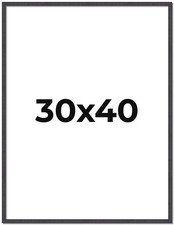30x40 Frame Brown Picture