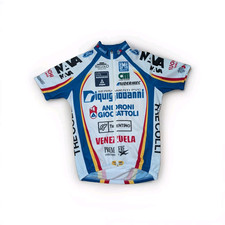 SMS Santini Androni Giocattoli Fahrradtrikot Jersey Weiß Größe M Cycling Rad