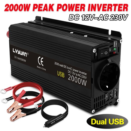 1000w 12v auf 230v - 12v, ac