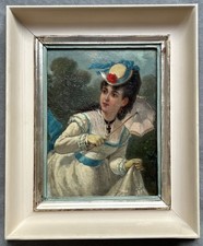 Antikes Ölgemälde Tafelbild