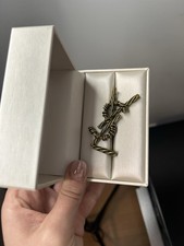 Brosche Anstecknadel Pin Gold